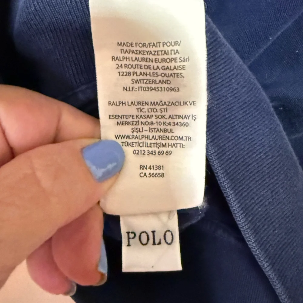 Polo‎ by Ralph Lauren Navy and White Performance Jacket